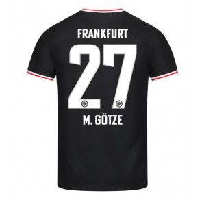 Eintracht Frankfurt Mario Gotze #27 Bortatröja 2023-24 Kortärmad